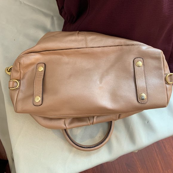 Coach Ashley Metallic Leather Satchel – Rose Gold | Style #F15445 - Picture 7 of 13